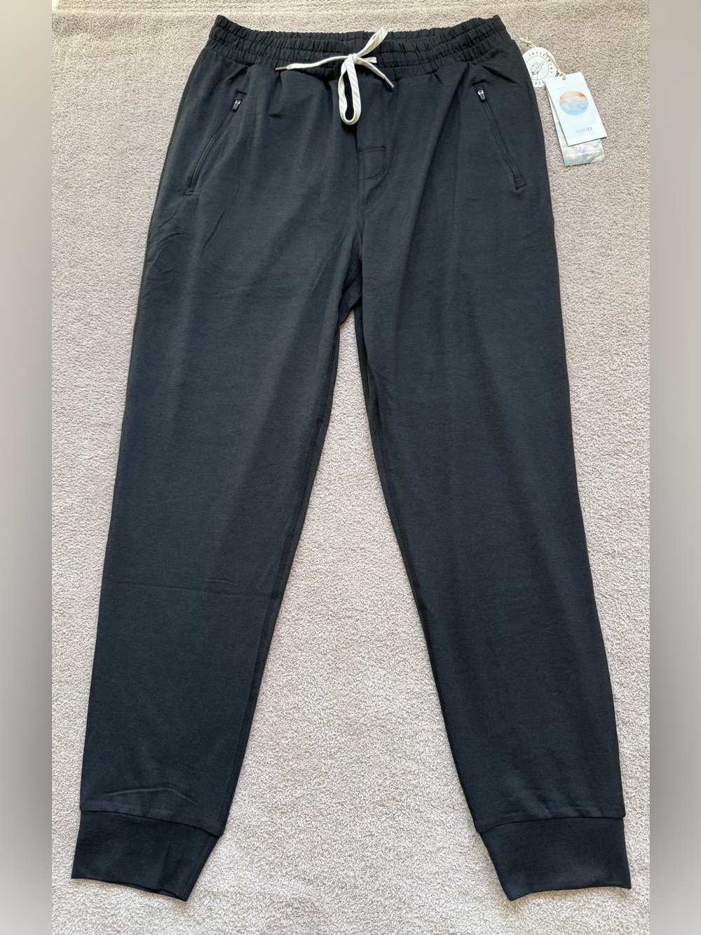 Vuori - MENS - Ponto Performance Jogger- BLACK HEATHER